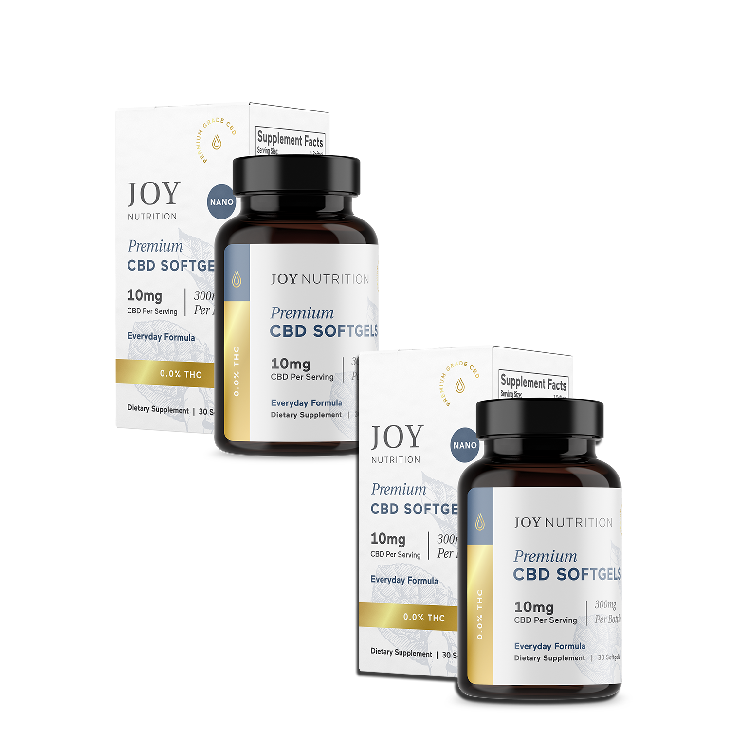 Joy Organics 10 mg CBD Softgels Value Pack Best Price