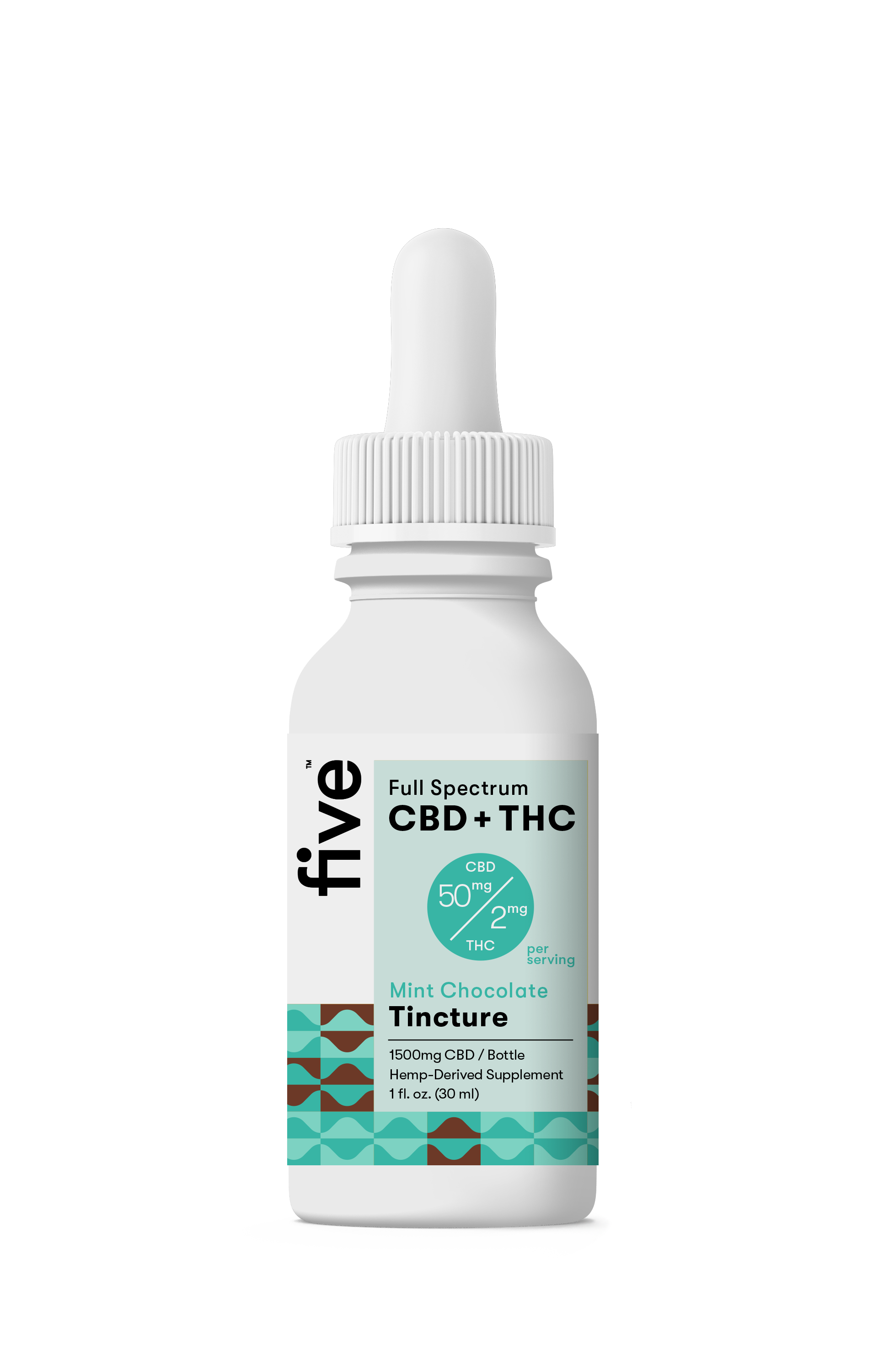 Five CBD Full Spectrum CBD+THC Oil (Upgrade)