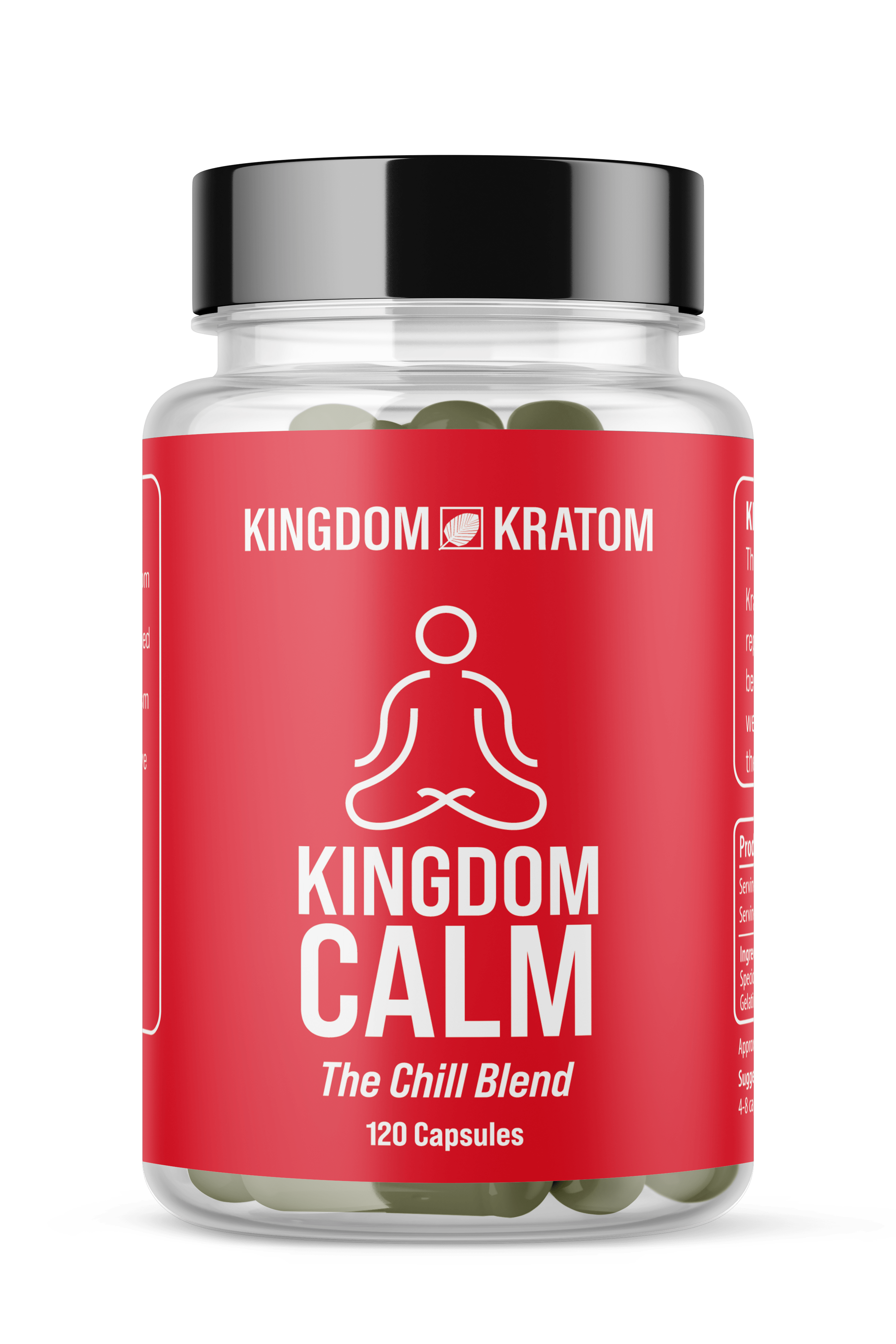 Kingdom Kratom Calm Red Blend Capsules