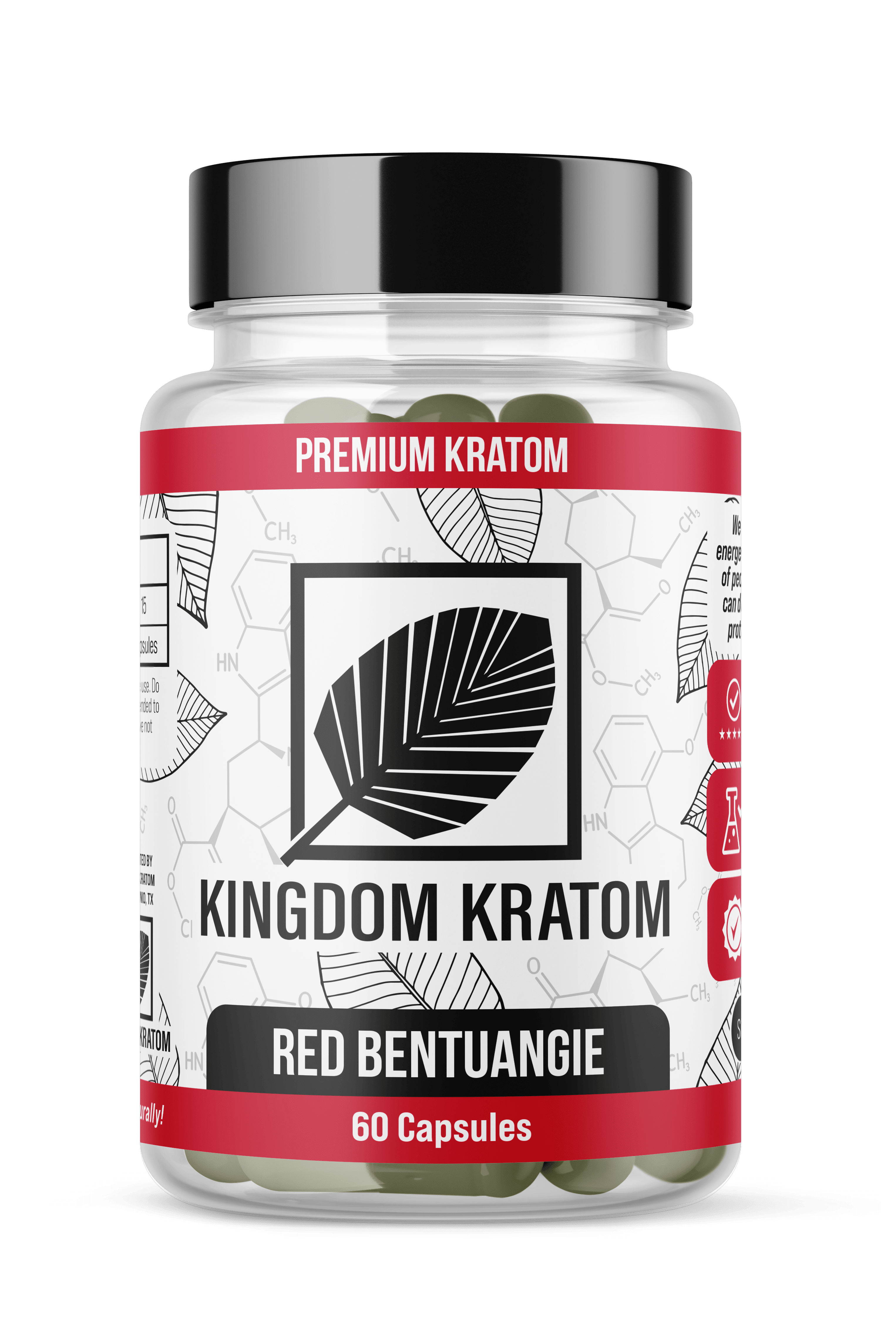 Kingdom Kratom Red Bentuangie Kratom Capsule