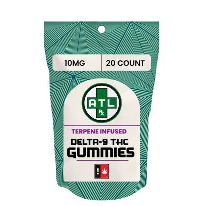 ATLRx Delta 9 Terpene Infused Gummies 10 MG