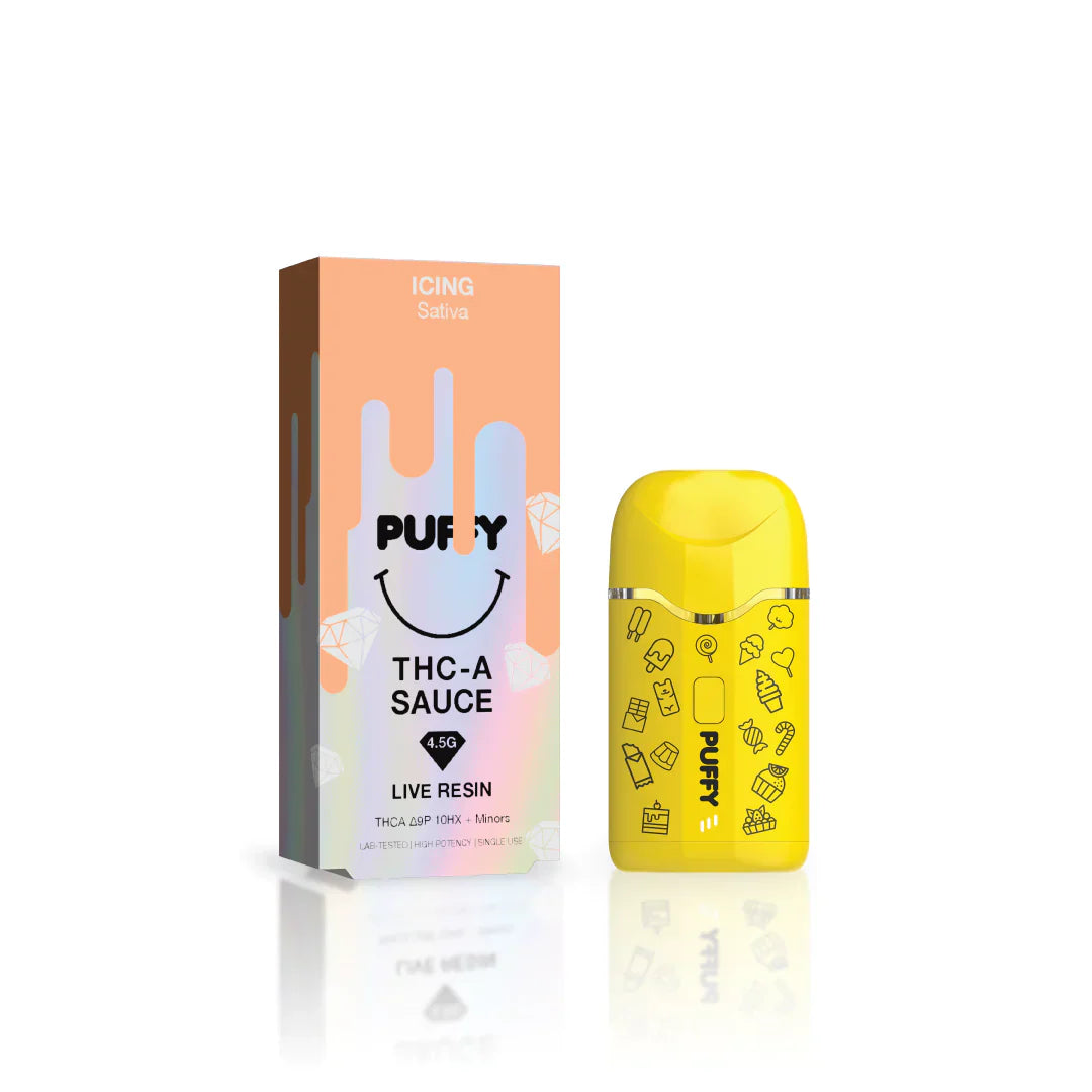 Puffy THC-A Sauce Live Resin Disposable - 4.5g