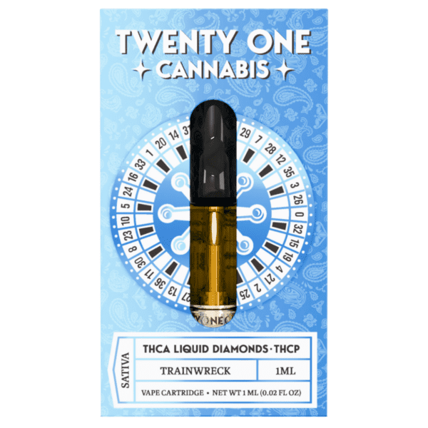 Twenty One Cannabis Liquid Diamonds THC-A Cartridge 1G Best Price