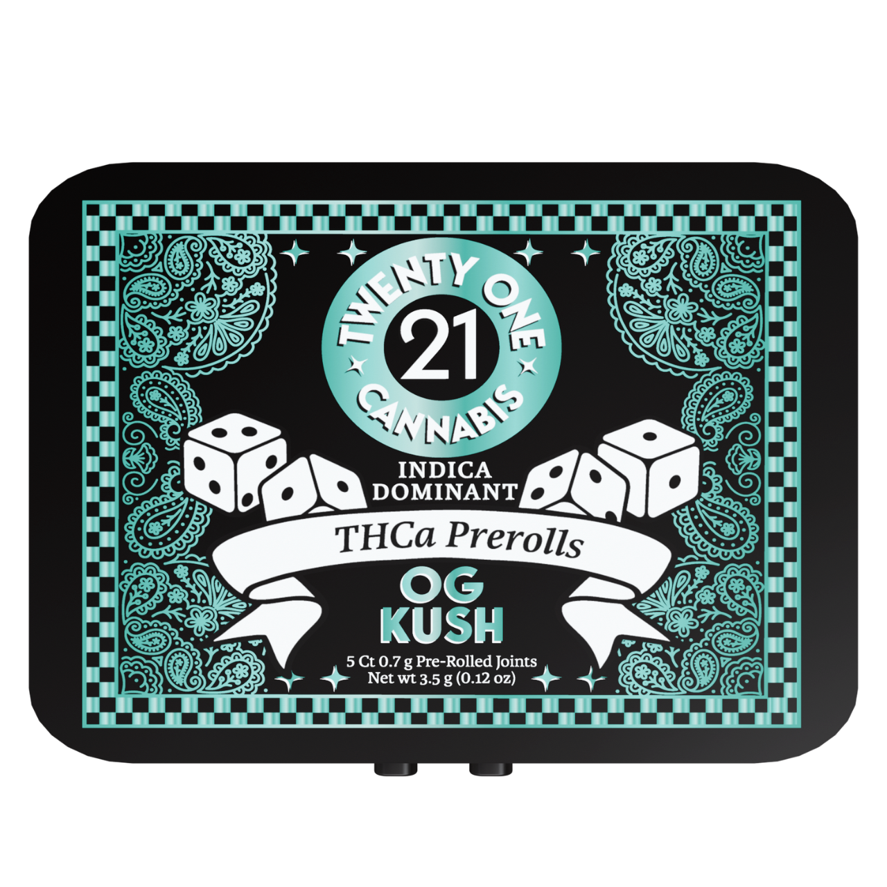 Twenty One Cannabis THC-A Pre Rolls 3.5G | 5ct Best Price