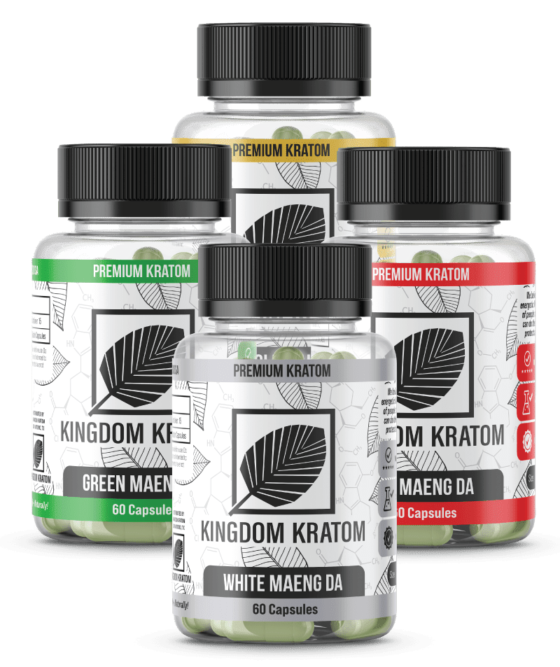 Kingdom Kratom Kratom Capsules Small Sample Pack