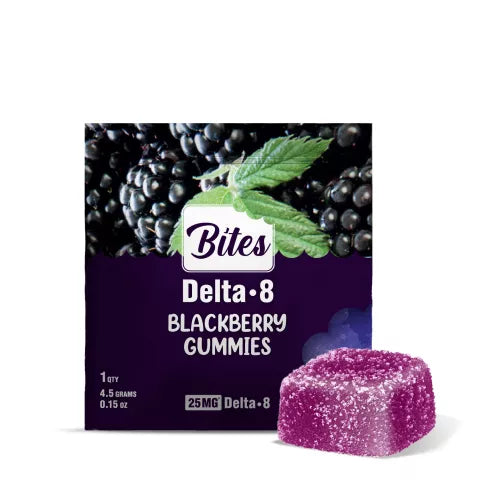 25mg Delta 8 Gummy Pouches Bundle - Bites