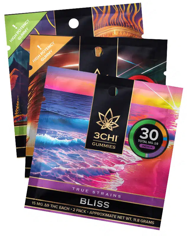 3Chi True Strains Mini-Pack Gummies Best Price