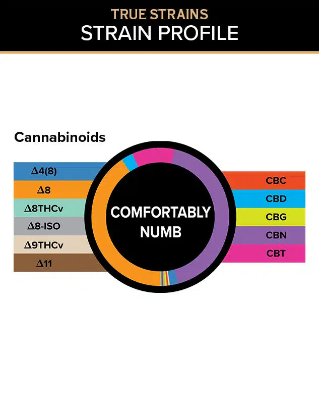 3Chi True Strains Gummies – Comfortably Numb Best Price