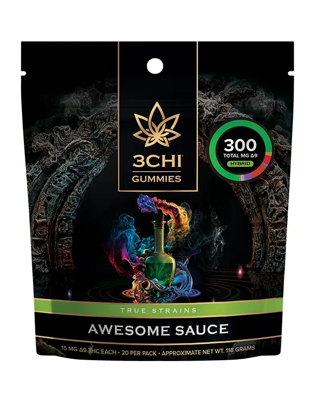 3Chi True Strains Gummies – Awesome Sauce