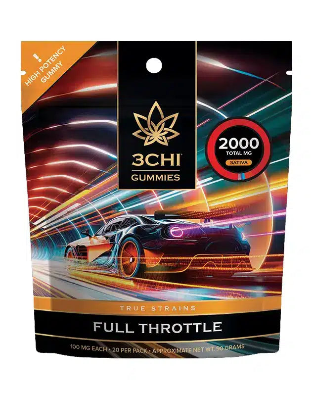 3Chi True Strains Gummies – Full Throttle Best Price