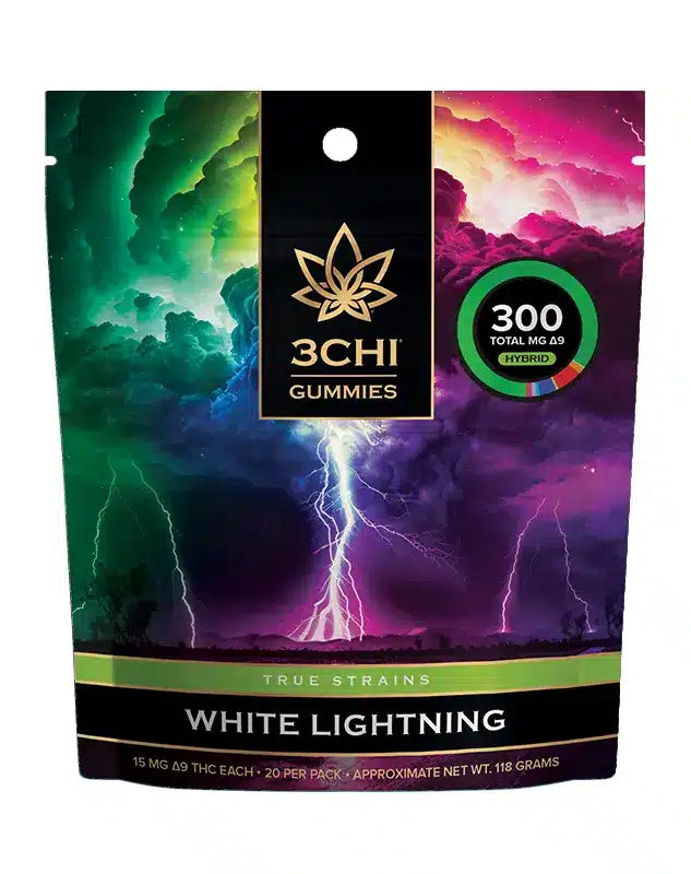 3Chi True Strains Gummies – White Lightning Best Price