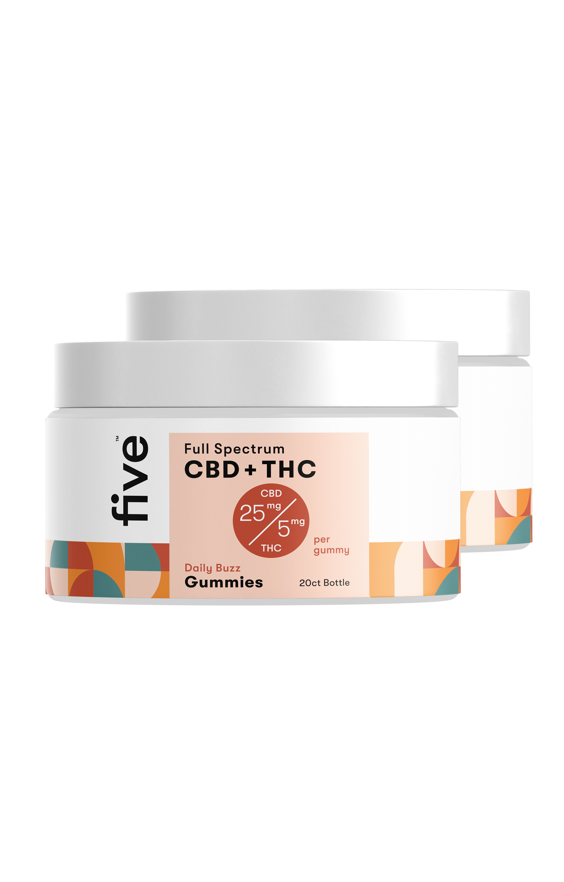 Five CBD Full Spectrum CBD + THC Gummies [Free]