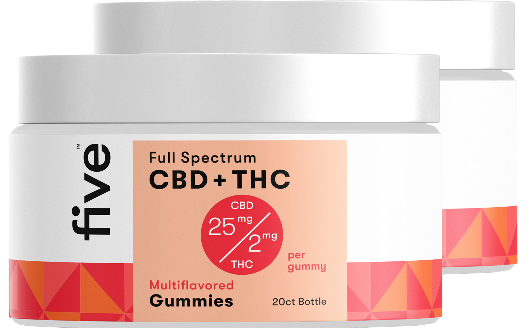 Five CBD Full Spectrum CBD + THC Gummies [Free]