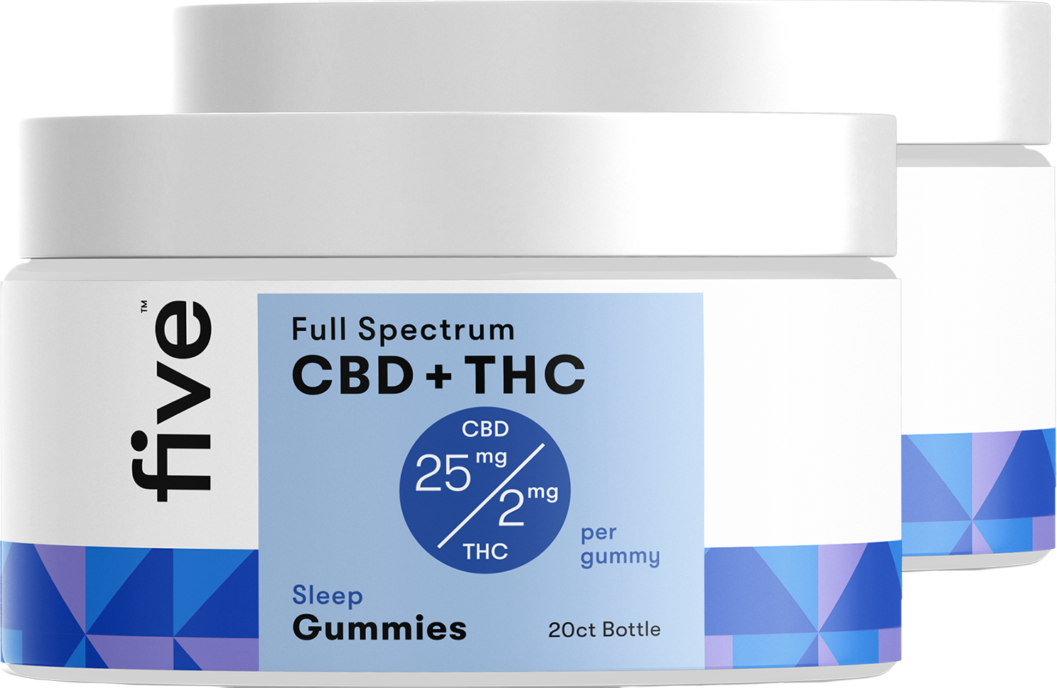 Five CBD Full Spectrum CBD + THC Gummies [Free]