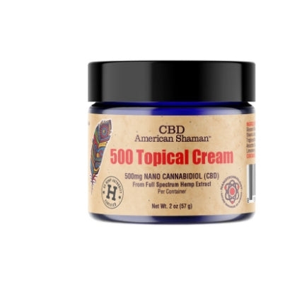 CBD American Shaman 500mg CBD Topical Cream