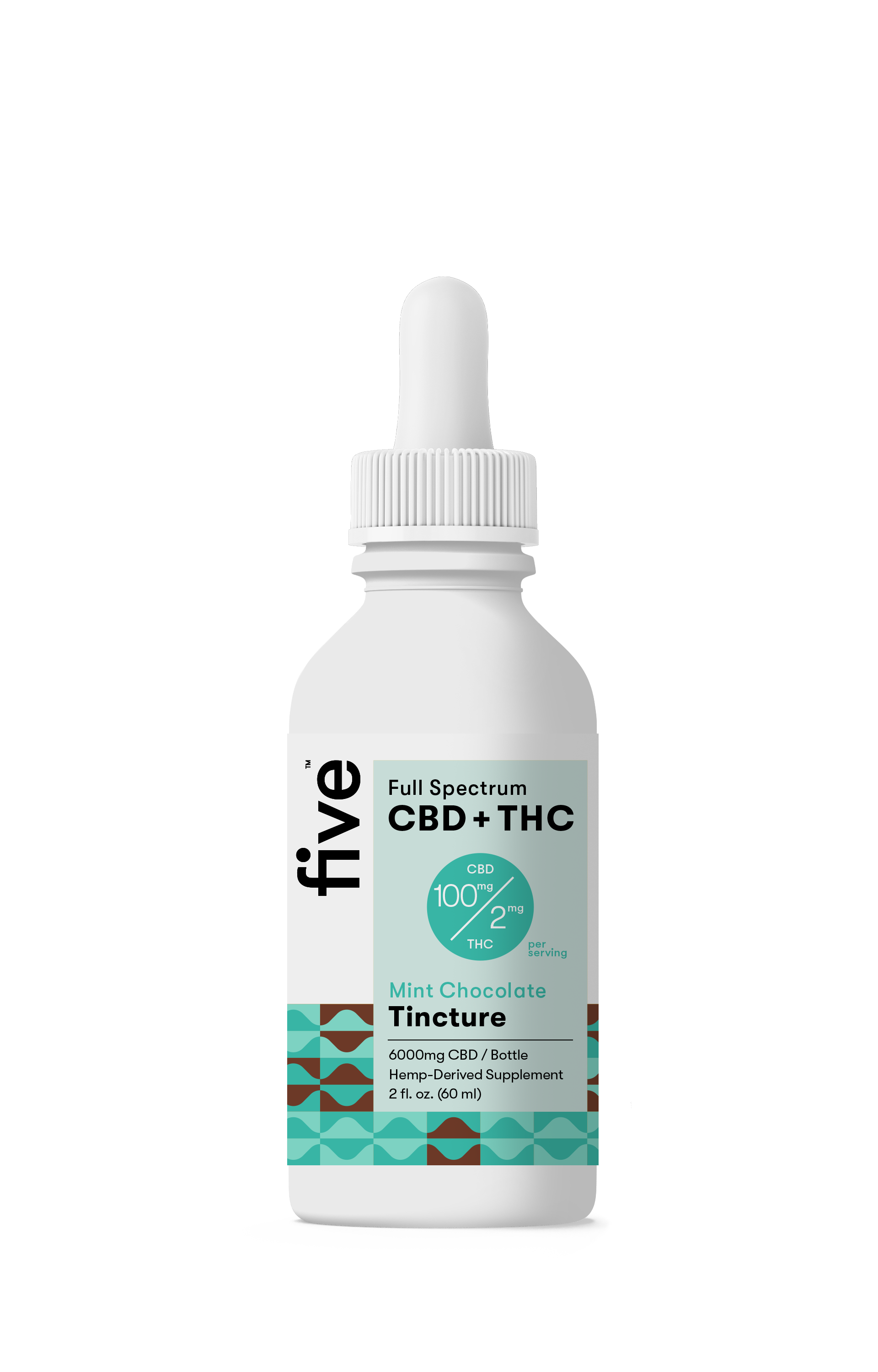 Five CBD Full Spectrum CBD+THC Oil (Upgrade)