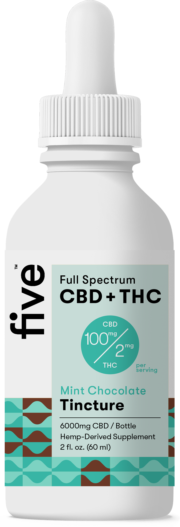 Five CBD Full Spectrum CBD+THC Oil (Upgrade)