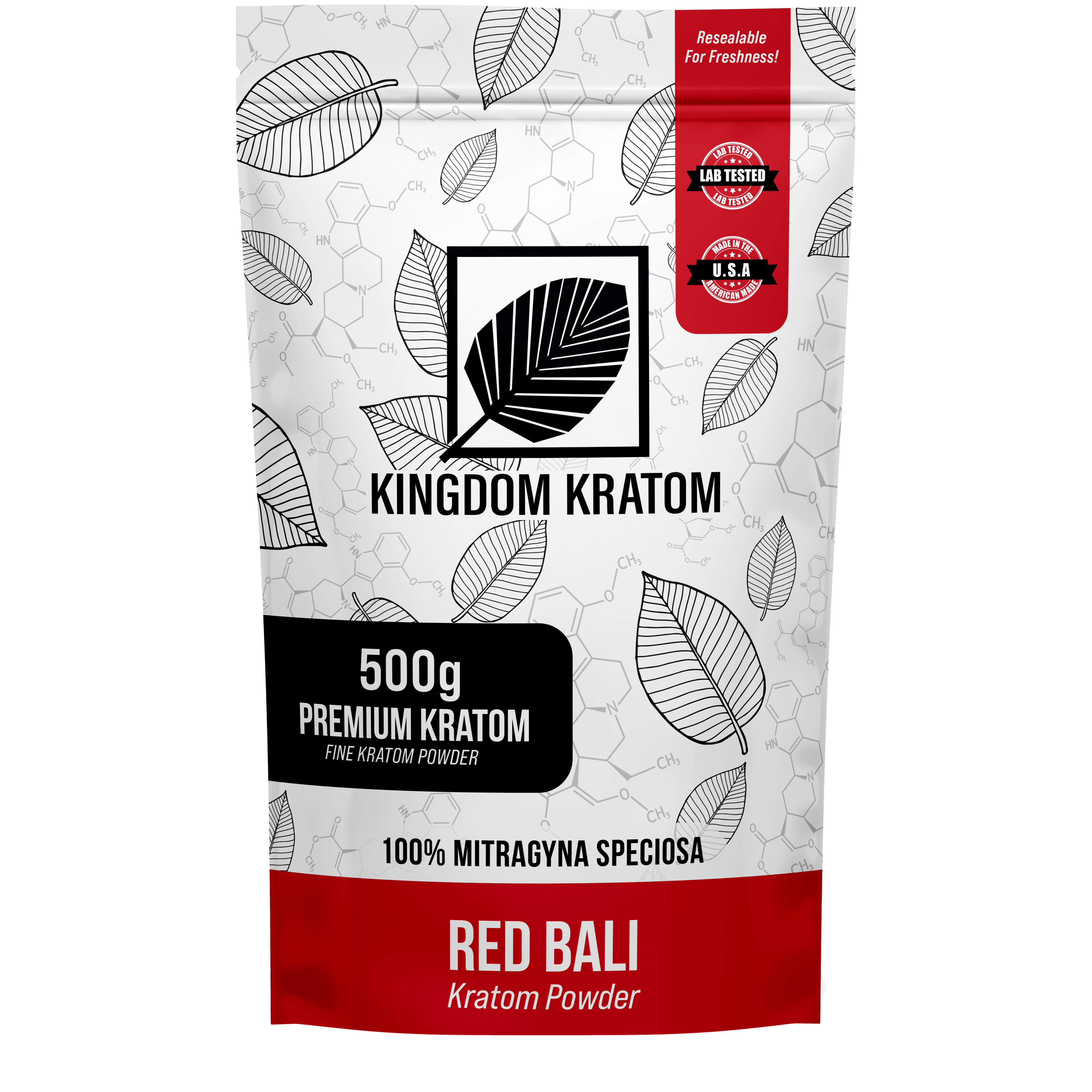 Kingdom Kratom Red Bali Kratom Powder