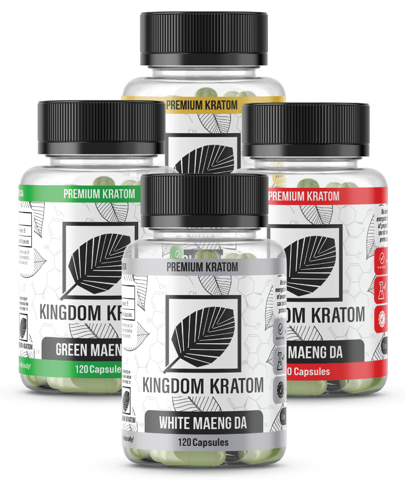 Kingdom Kratom: Kratom Capsules Large Sample Pack