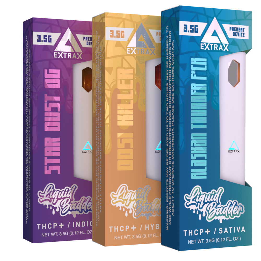 Delta Extrax THCP+ 3.5G Disposable | Liquid Badder Line Best Sales Price - Vape Pens