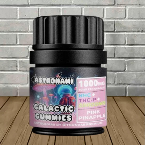 Astronami Mushroom + THCP + HHC Galactic Gummies 1000mg Best Price