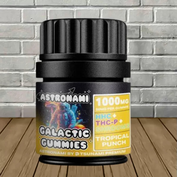 Astronami Mushroom + THCP + HHC Galactic Gummies 1000mg Best Price