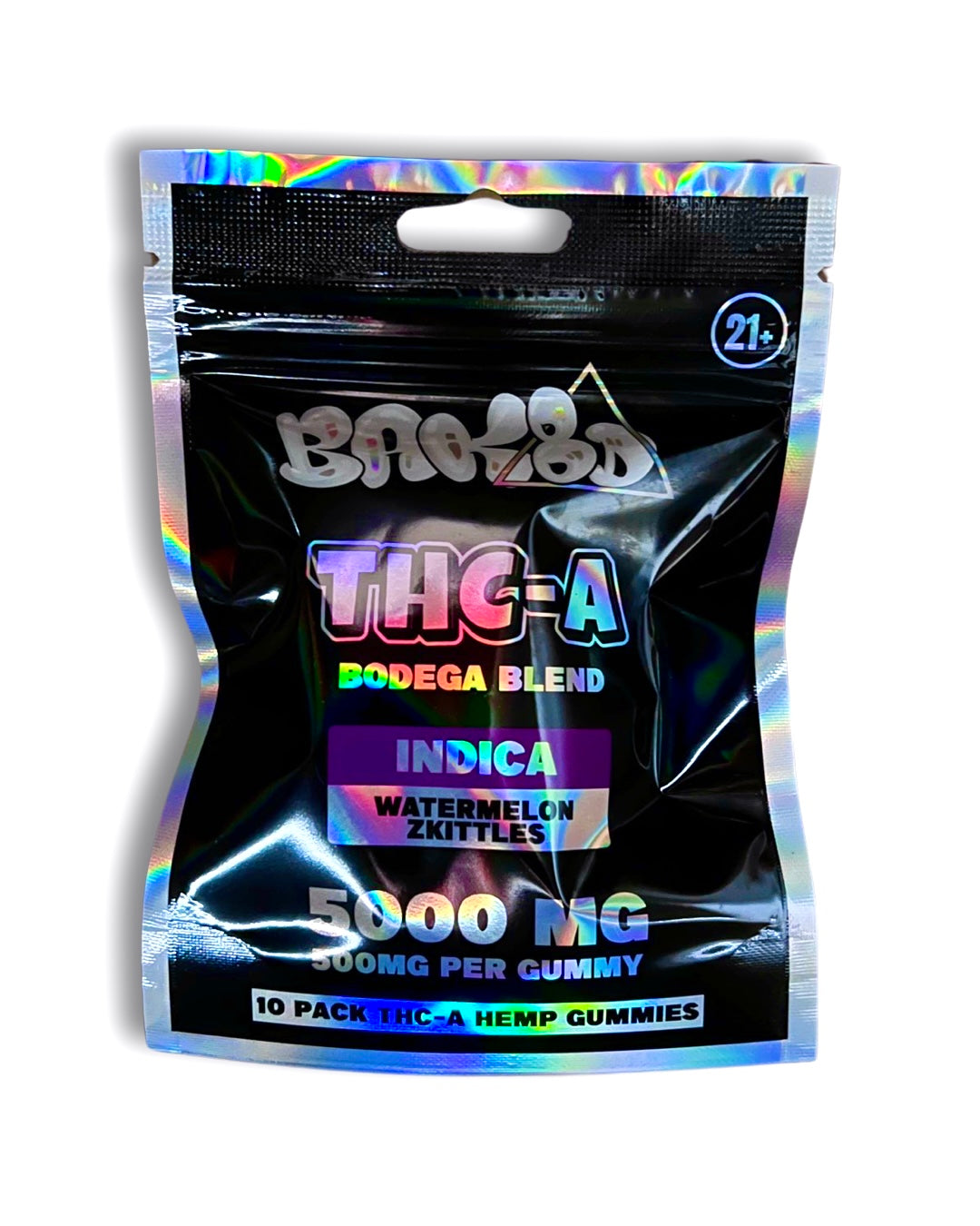 BAK8D Master Blend - THC-A - 5000mg 10CT Gummies Best Price