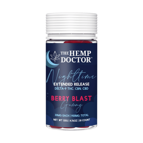 The Hemp Doctor Delta 9 THC/CBD/CBN Full Spectrum Nighttime Gummies