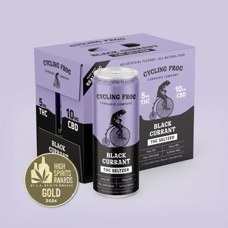 Cycling Frog CBD + THC Seltzer - 6pk Best Price