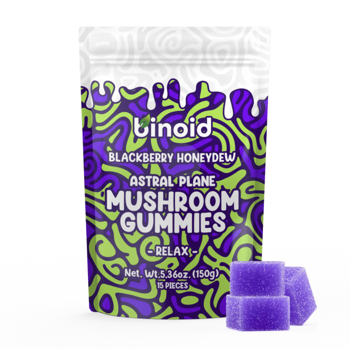 Binoid Astral Plane Mushroom + THC Gummies - 15ct