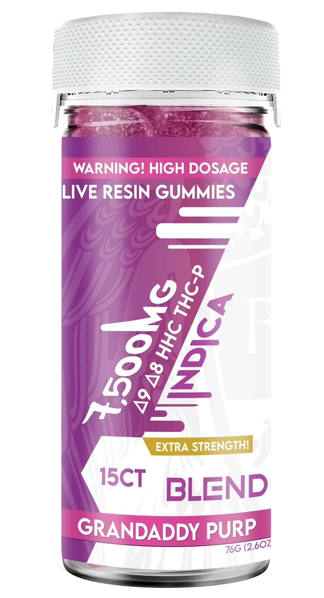 Blend Live Resin Delta 9 + THCP Blend Gummies 2500mg - 15000mg Best Price