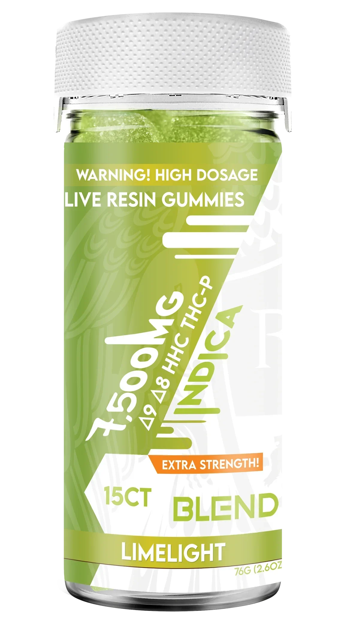 Blend Live Resin Delta 9 + THCP Blend Gummies 2500mg - 15000mg Best Price