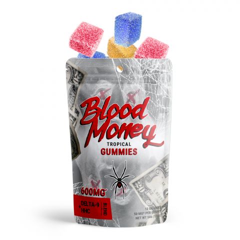 Blood Money Tropical Gummies - Delta 9, HHC Blend - 600MG - Pure Blanco Best Price