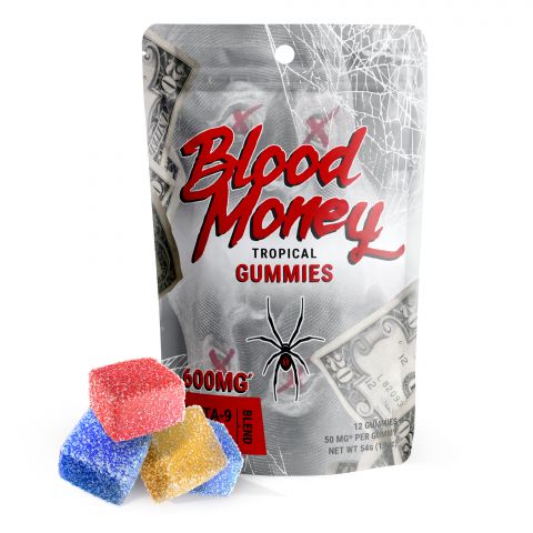 Blood Money Tropical Gummies - Delta 9, HHC Blend - 600MG - Pure Blanco Best Price