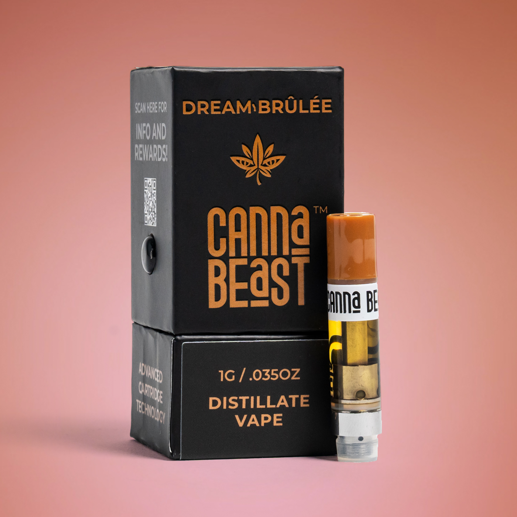 Eighty Six Canna Beast – Dream Brulee Delta-9 THC Vape Cartridge