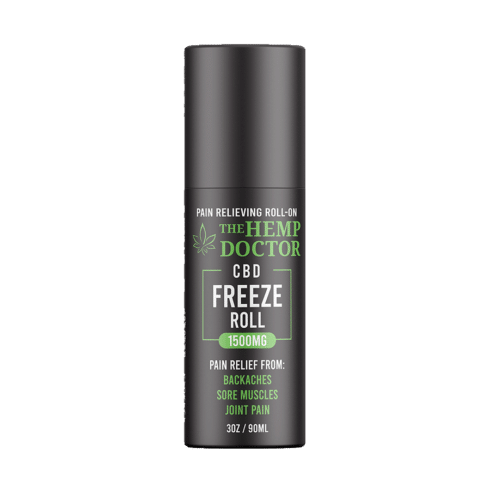 The Hemp Doctor 1500mg CBD Freeze Roll-On