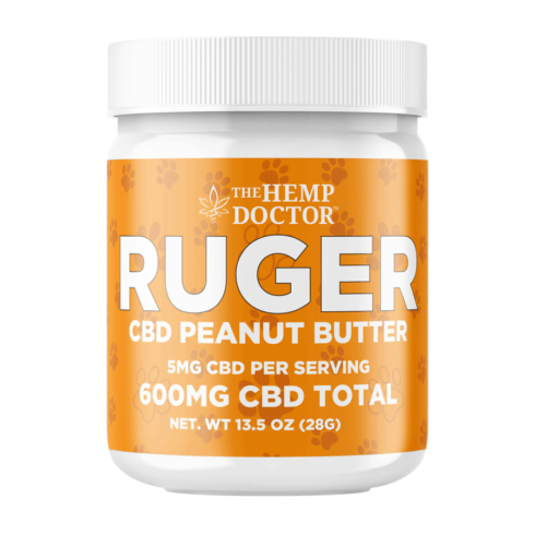 The Hemp Doctor RUGER – Pet Peanut Butter