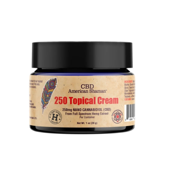 CBD American Shaman 250mg CBD Topical Cream