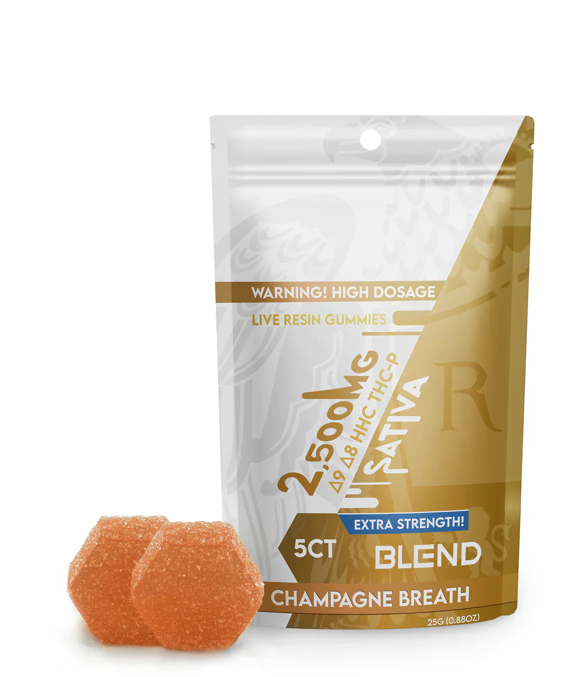 Blend Live Resin Delta 9 + THCP Blend Gummies 2500mg - 15000mg Best Price