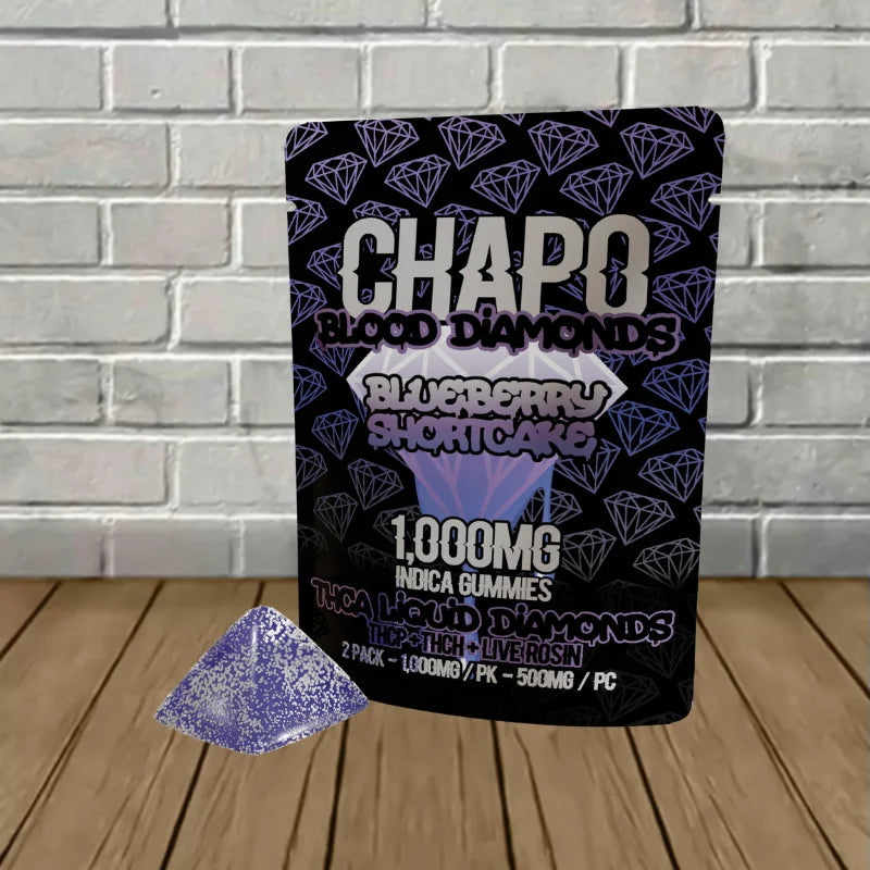 Chapo Extrax Live Rosin Blood Diamonds Gummies 1000mg Best Price