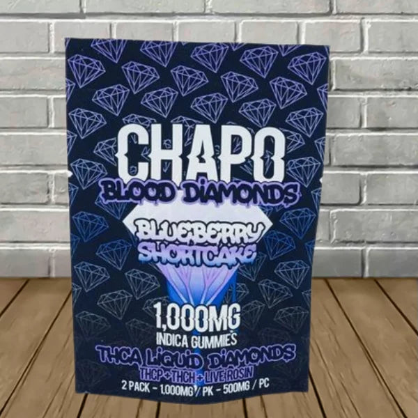 Chapo Extrax Live Rosin Blood Diamonds Gummies 1000mg Best Price