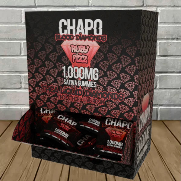 Chapo Extrax Live Rosin Blood Diamonds Gummies 1000mg Best Price