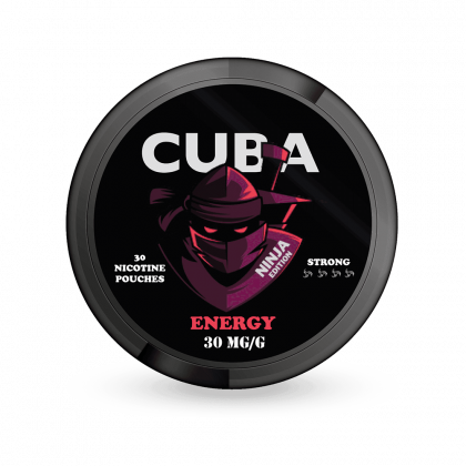 Cuba Ninja Energy All White Snus Best Price