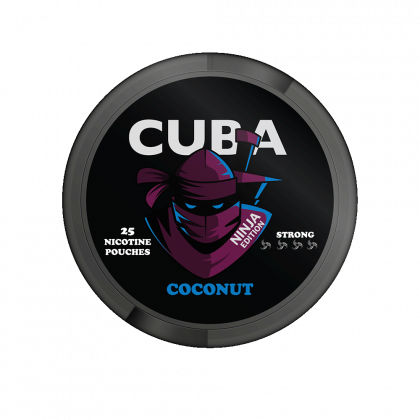 Cuba Ninja Ice Cool Coconut All White Snus Best Price