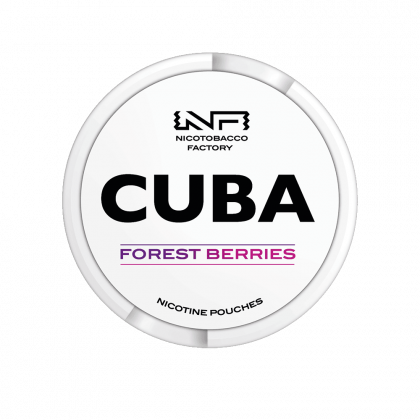 Cuba White Forest Berries All White Snus Best Price