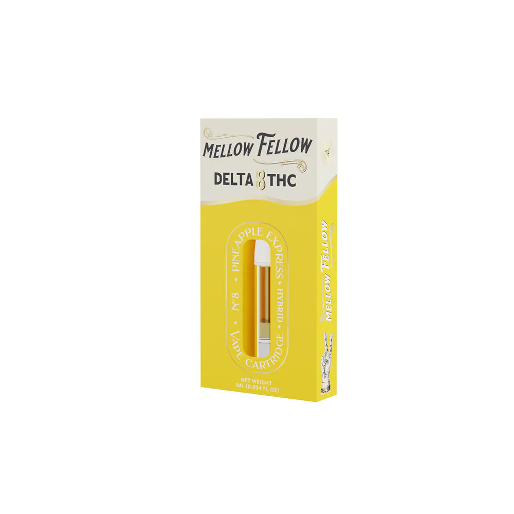 Mellow Fellow Delta 8 1ml Vape Cartridge Pineapple Express Best Price