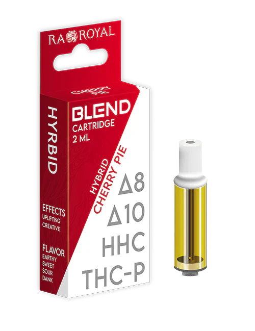 RA Royal CBD | Delta 8 + THC-P + Delta 10 + HHC Blend Vape Cartridge - 2mL