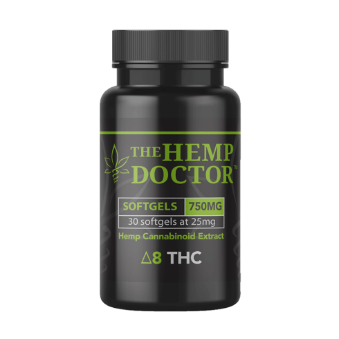 The Hemp Doctor Delta 8 THC Softgels