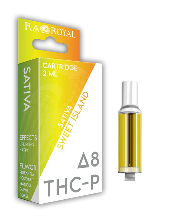 RA Royal CBD | Delta 8 + THC-P Vape Cartridge - 2mL