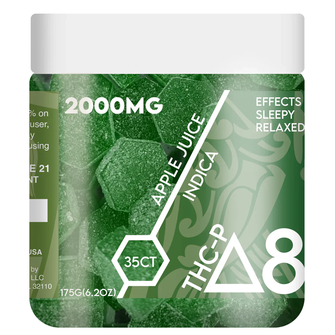 RA Royal CBD | Delta 8 + THC-P Gummies - 2000mg